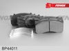 Фото КОЛОДКИ ТОРМОЗНЫЕ ДИСКОВЫЕ Mercedes-Benz ATEGO/ГАЗ-33104 Валдай Fenox BP44011 Fenox