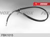Фото трос стояночного тормоза !L=1440 мм, задний, левый \ГАЗ Fenox FBK1015 Fenox