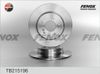 Фото Тормозной диск задний MB W203, W210 (невент.) 278mm Fenox TB215196 Fenox