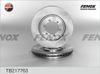 Фото Диск тормозной передний SSANGYONG REXTON 02- Fenox TB217763 Fenox