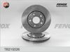 Фото Диск тормозной RENAULT DUSTER 10- 1.5 перед. Fenox TB219326 Fenox