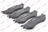 Фото C1Y028 ABE Дисковые тормозные колодки, комплект Abe C1Y028ABE Abe