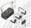 Фото Бачок топливный подогревателя ПЖД (плоский) Маз 64301015910 Маз