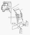 Фото Панель задней части переднего крыла левая КАМАЗ Камаз 651158403023 Камаз