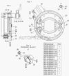 Фото Трещотка Евро задняя правая КамАЗ 6520 / HALDEX Камаз 79365 Камаз