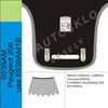 Фото Лобовое стекло (peugeot 206 3/5d hb 98-) Pilkington 6539AGSMV Pilkington