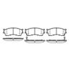 Фото Колодки тормозные KIA RIO 00- перед. Remsa 041532 Remsa