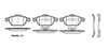 Фото Колодки тормозные дисковые_Renault Grand Scenic/Scenic II 1.4-2.0i/1.5-2.0DCi 03-09 Remsa 084320 Remsa