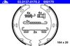 Фото Комплект тормозных колодок стояночного тормоза 03 Ate 03013701702 Ate
