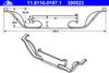 Фото Комплект монтажный тормозных колодок BMW - 5 (E39) Ate 11811601971 Ate