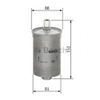 Фото БЕНЗИНОВЫЙ ТОПЛИВНЫЙ ФИЛЬТР F5145 Bosch 0450905145 Bosch