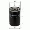 Фото Фильтр маслянный 0 451 102 056 (Bosch) Bosch 0451102056 Bosch