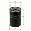 Фото Фильтр масляный P 3249  BOSCH  0451103249  (  W 730 1) Bosch 0451103249 Bosch