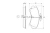 Фото Колодки тормозные bosch Bosch 0986424371 Bosch