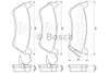 Фото Комплект тормозных колодок Комплект тормозных колодок задн. , MERCEDES M (W Bosch 0986424648 Bosch