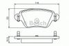 Фото Комплект тормозных колодок Комплект тормозных колодок задн. , RENAULT KANGO Bosch 0986424671 Bosch