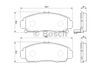 Фото BOSCH 0 Тормозные колодки Bosch 0986424722 Bosch
