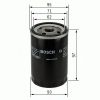 Фото Фильтр масляный Nissan Pathinder, Navara, X-Trail T30 Bosch 0986452003 Bosch