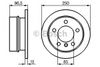 Фото Диск тормозной диск задний цена за 1 шт Mercedes Benz G-Class W460 1979-1993 Bosch 0986478863 Bosch