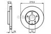 Фото Диск тормозной MAZDA: 323 F VI 98-04, 323 S VI 98-04, 6 02 -, 6 Hatchback 02 -, 626 V Station Wagon Bosch 0986479034 Bosch