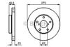 Фото Диск тормозной TOYOTA RAV 4 -06 перед.вент. Bosch 0986479111 Bosch