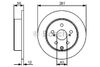 Фото Диск тормозной TOYOTA RAV 4 06- задн. Bosch 0986479419 Bosch