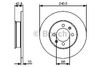 Фото 986479478_BOSCH_BOSCH, Тормозные диски Bosch 0986479478 Bosch