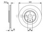 Фото Диск тормозной RENAULT: LAGUNA III 07 -, LAGUNA III Grandtour 07 -, LAGUNA купе 08- Bosch 0986479552 Bosch