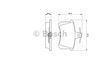 Фото Колодки тормозные  задние дисковые Audi 80/90/100/A6 -97 Bosch 0986494059 Bosch
