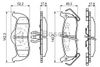 Фото Комплект тормозных колодок Комплект тормозных колодок задн. , INFINITI QX56 Bosch 0986494142 Bosch