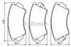 Фото Колодки тормозные BOSCH 0 986 494 275 Bosch 0986494275 Bosch