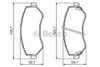 Фото Колодки тормозные дисковые передн DODGE: CARAVAN (RG_) 2.4/3.3/3.8 00-07 Bosch 0986494357 Bosch