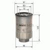 Фото Фильтр топливный 1 457 434 281 (Bosch) Bosch 1457434281 Bosch