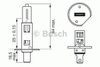 Фото Лампа h1 xenon blue Bosch 1987302015 Bosch