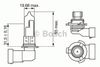 Фото Лампа накаливания 1 987 302 154 12V, 60W, HB3 (Bosch) Bosch 1987302154 Bosch