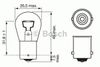 Фото ЛАМПА НАКАЛИВАНИЯ  P21W 12V 21W BA15S Bosch 1987302201 Bosch