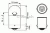 Фото Лампа R10W 12V 10w Bosch 1987302203 Bosch