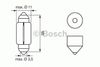 Фото лампочка 24V 5W SV8.5-8 d11x41\ Bosch 1987302507 Bosch