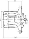 Фото Суппорт торм. для а/м Mercedes Viano (W639) (03-)/Vito (W639) (03-) за Trialli CF032007 Trialli