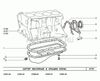 Фото Прокладка задней крышки двигателя LADA XRAY/ВАЗ-2108 паронит Автоваз 21080100515510 Автоваз