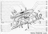Фото Заглушка панели приборов ВАЗ 2123 Автоваз 21235325129 Автоваз