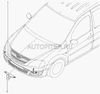 Фото жгут проводов фар противотуманных!\ LADA 2407 Автоваз 240709734R Автоваз