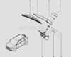 Фото Моторедуктор стеклоочистителя LADA X-RAY задний с кронштейном "Лада-Имидж" Автоваз 287105483R Автоваз