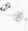 Фото Болт колесный Ларгус ВАЗ М12х1,5 Автоваз 402226088R Автоваз