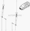 Фото Амортизатор задний (стойка) газ LADA Largus "АвтоВАЗ", Амортизатор задний (стойка) газ LADA Largus " Автоваз 6001549248 Автоваз