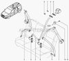 Фото РЕМЕНЬ БЕЗОПАСНОСТИ ЛЕВОГО 2-ГО Ларгус. Оригинал �РЯДА Автоваз 6001549670 Автоваз