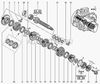 Фото Вал вторичный LADA Largus 14 зуб КПП- JH3 (14-59) КПП- 540 8 кл голый Lada Автоваз 7700112241 Автоваз