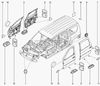 Фото Наклейка 30х30 Lada Largus, Vesta, X-Ray ВАЗ Автоваз 7705042106 Автоваз