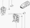 Фото Замок передней левой двери механический RENAULT Logan LADA Largus Автоваз 8200928465 Автоваз