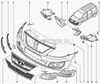 Фото Щиток переднего бампера правый Lada Largus Автоваз 8450000425 Автоваз